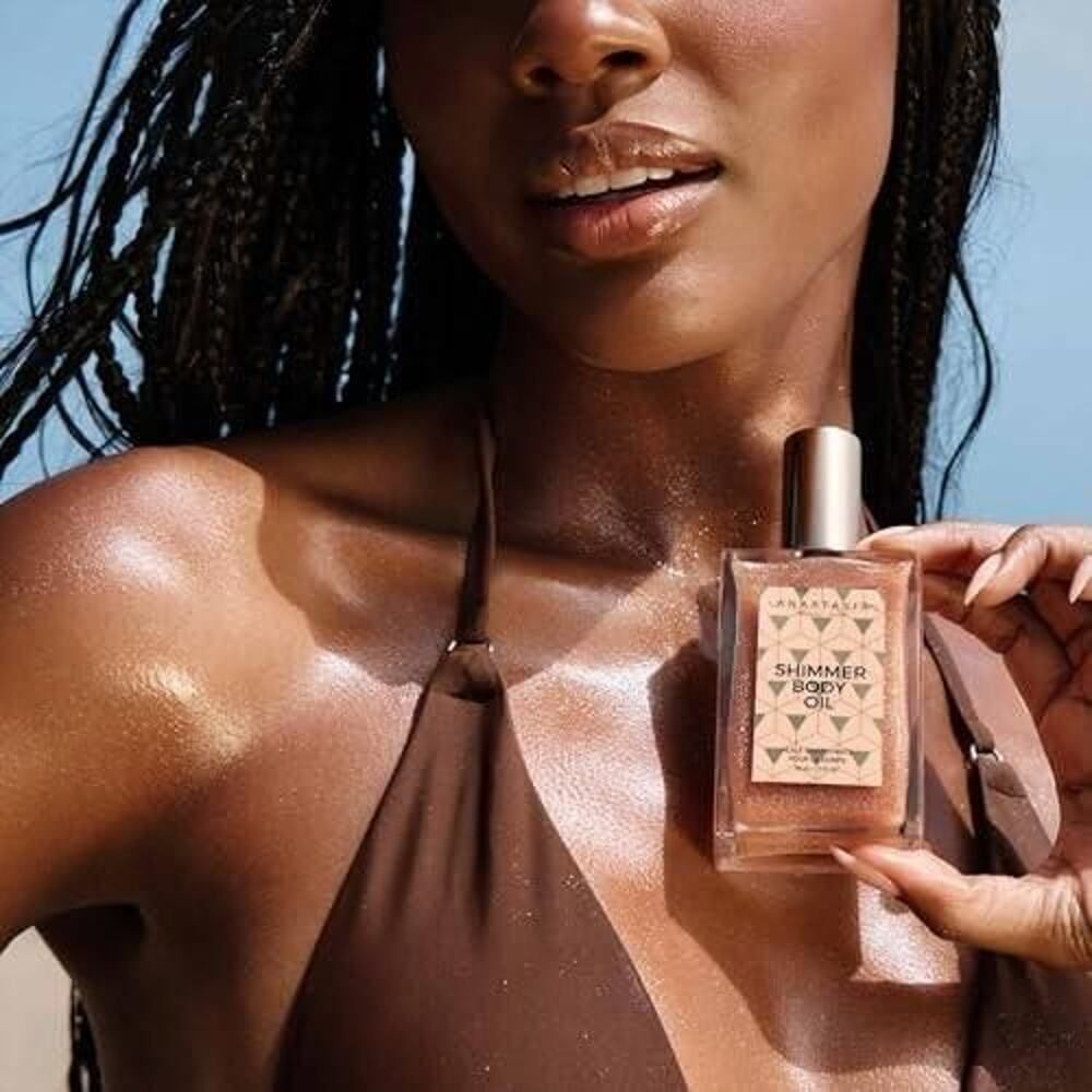 Anastasia Beverly Hills Shimmer Body Oil Sun-Kissed Glow - Rose Gold - Picture 3 of 5